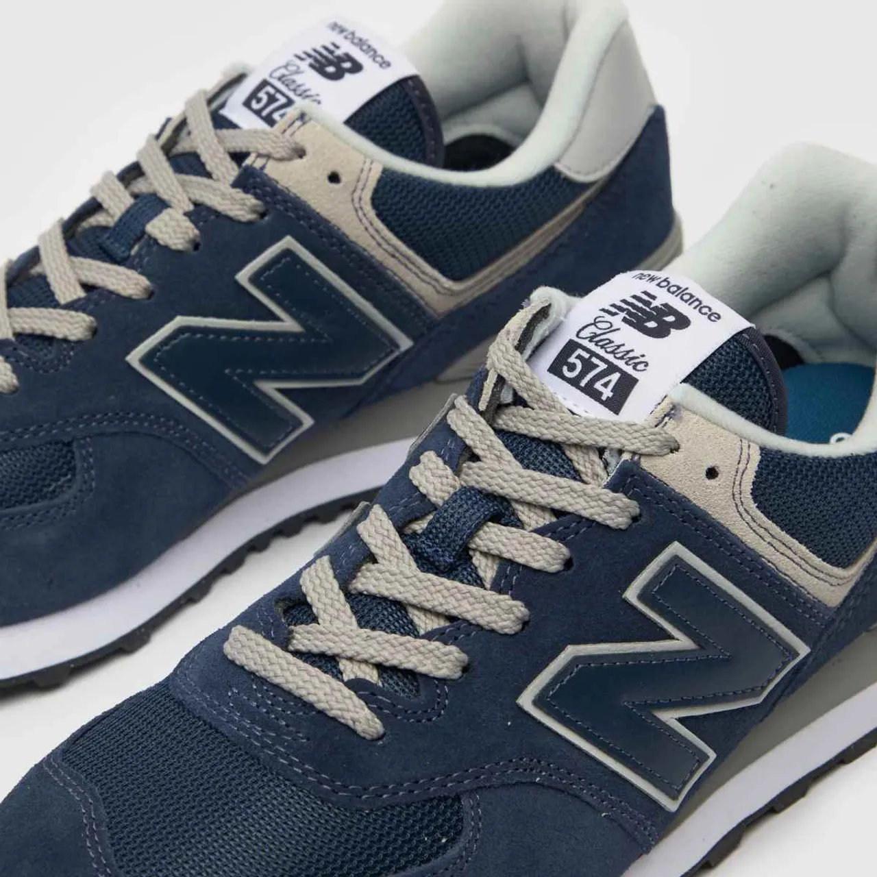 New Balance 574 Trainers In Navy