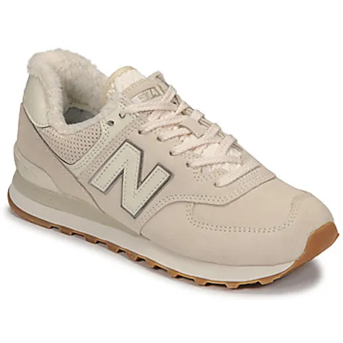 New Balance  574  women's Shoes (Trainers) in Beige