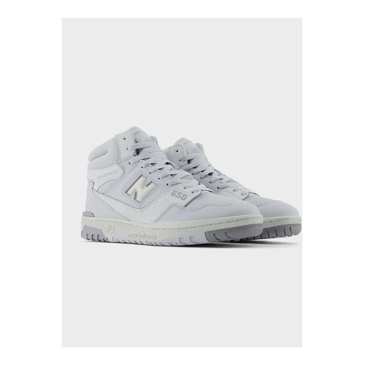New Balance , 650 Leather Sneakers ,Gray male, Sizes: