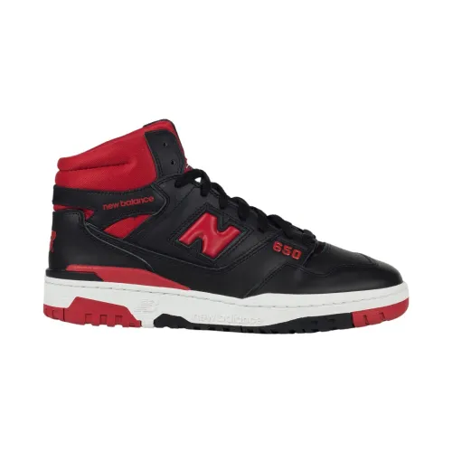 New Balance , 650 Sneakers - Clic Leather Warstwa zewnętrzna, Padded Collar ,Black male, Sizes: