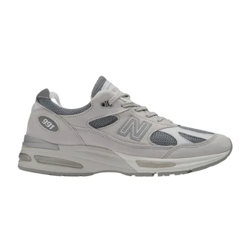New Balance , 991 V2 Unisex Running Shoes ,Gray male, Sizes: