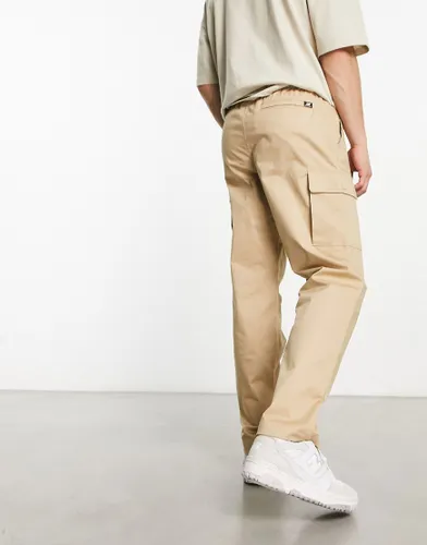 New Balance Athletics woven cargo trousers in beige-Neutral