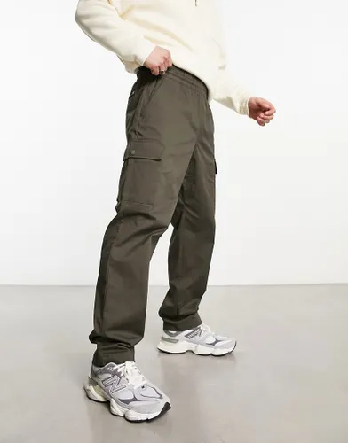 New Balance Athletics woven cargo trousers in khaki grey