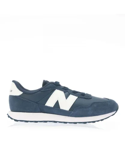New Balance Boys Boy's 237 Trainers in Navy Suede