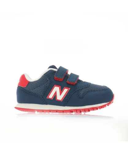 New Balance Boys Boy's 500 Hook and Loop Trainers in Navy