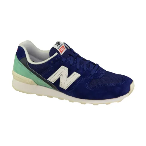 New Balance , Chamois Leather Sneakers for Women ,Blue female, Sizes: