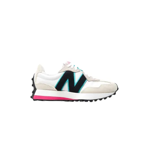 New Balance , Chunky Suede Mesh Sneakers ,White female, Sizes: