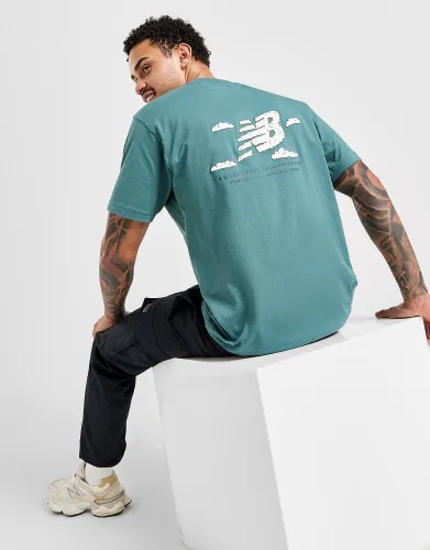 New Balance Cloud T-Shirt - Green - Mens