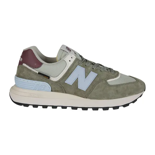 New Balance , Deep Olive 574 Sneakers ,Green male, Sizes: