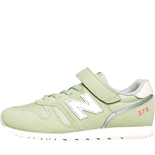 New Balance Girls Wide Fit 373 Trainers Light Olive