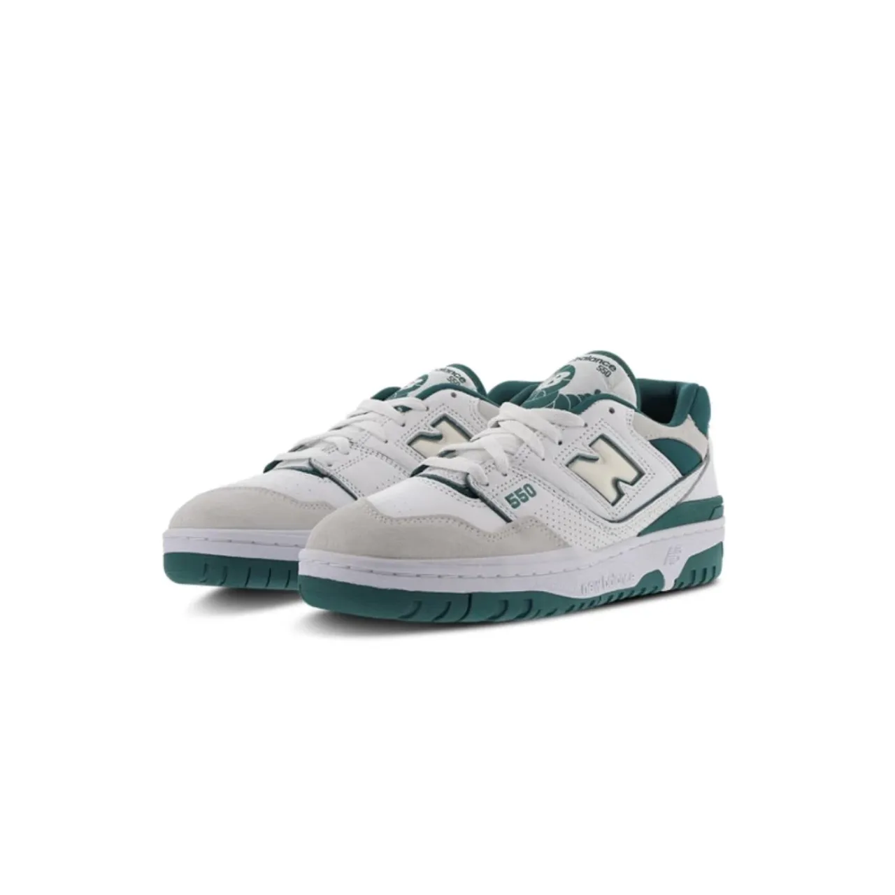 New Balance , Green Lifestyle Sneakers 550 ,Green male, Sizes: