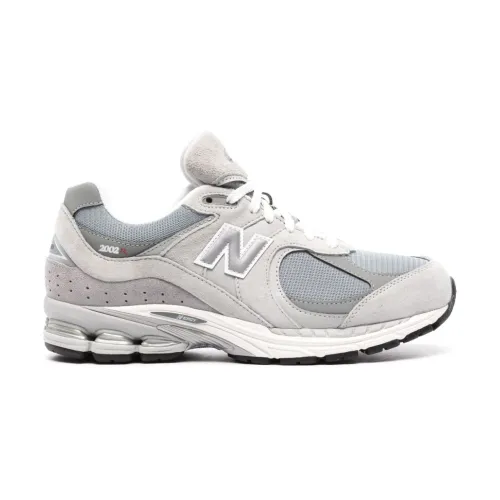 New Balance , Grey Panelled Lace-up Sneakers ,Multicolor male, Sizes: