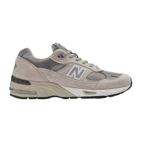 New Balance , Grey Sneakers ,Gray male, Sizes: