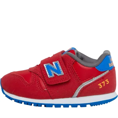 New Balance Infant 373 Hook And Loop Trainers Red/Blue