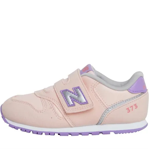New Balance Infant Girls Wide Fit 373 Trainers Pink Haze