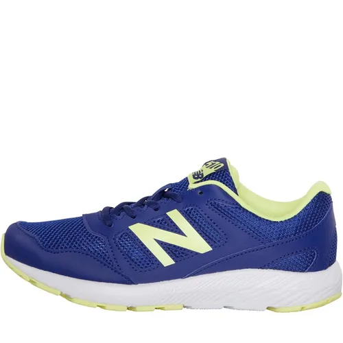 New Balance Junior Boys 570 Neutral Running Shoes Navy/Lime