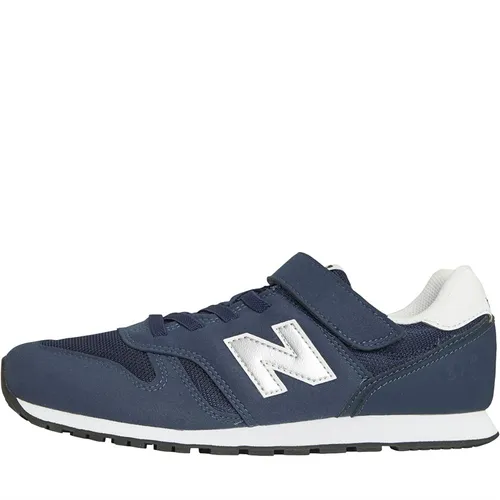 New Balance Kids 373 Bungee Lace And Strap Trainers Pigment
