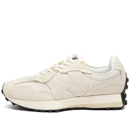 New Balance , Leather and Nylon Shoes with Rubber Sole ,Beige male, Sizes: