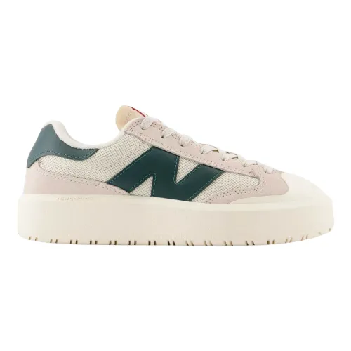 New Balance , Limited Edition White Nightwatch Green Tennis Shoes ,Multicolor male, Sizes: