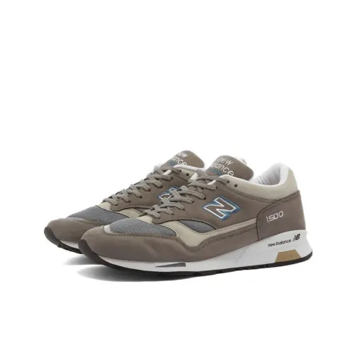 New Balance , Made UK 1500 Casual Sneakers ,Gray male, Sizes: