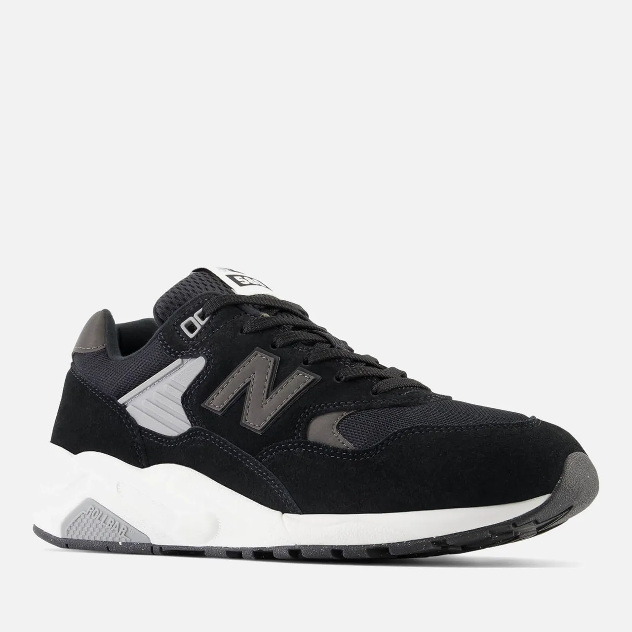 New Balance Men's 580 Suede and Mesh Trainers - UK