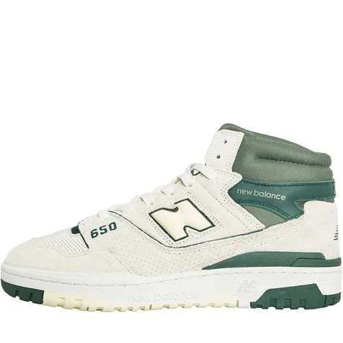 New Balance Mens 650 Trainers Off White/Green