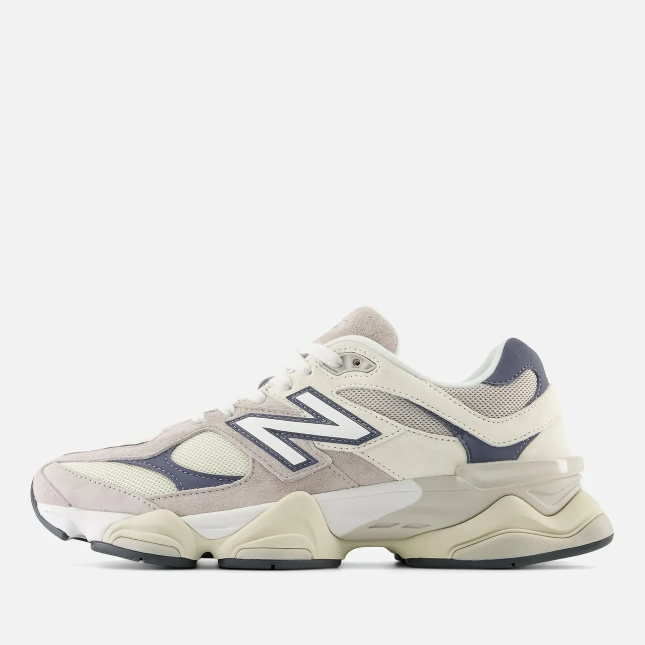 New Balance Men's 9060 Suede and Mesh Trainers - UK