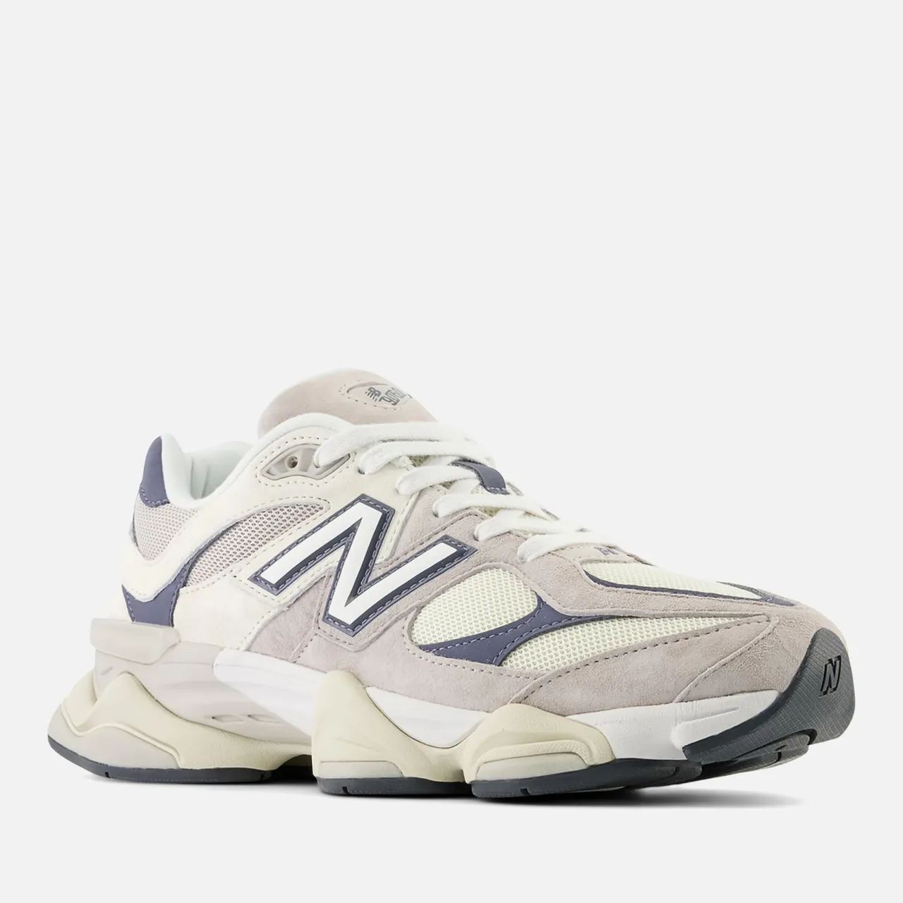 New Balance Men's 9060 Suede and Mesh Trainers - UK
