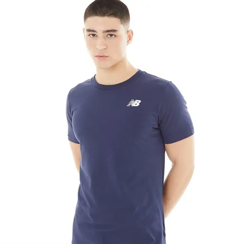 New Balance Mens Classic Arch Graphic T-Shirt Navy