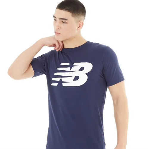 New Balance Mens Classic Graphic Logo T-Shirt Pigment