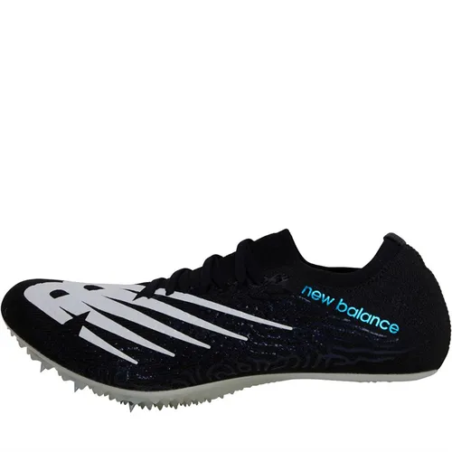 New Balance Mens Competition Sigma Aria Sprint Running Track Spikes Black/White/Blue