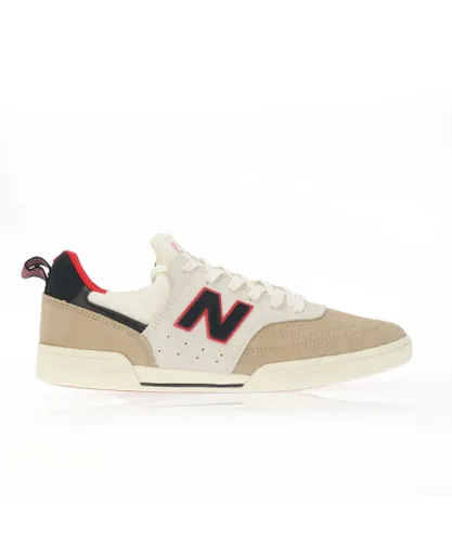 New Balance Mens Numeric 288 Sport Skateboard Shoes in Beige Suede
