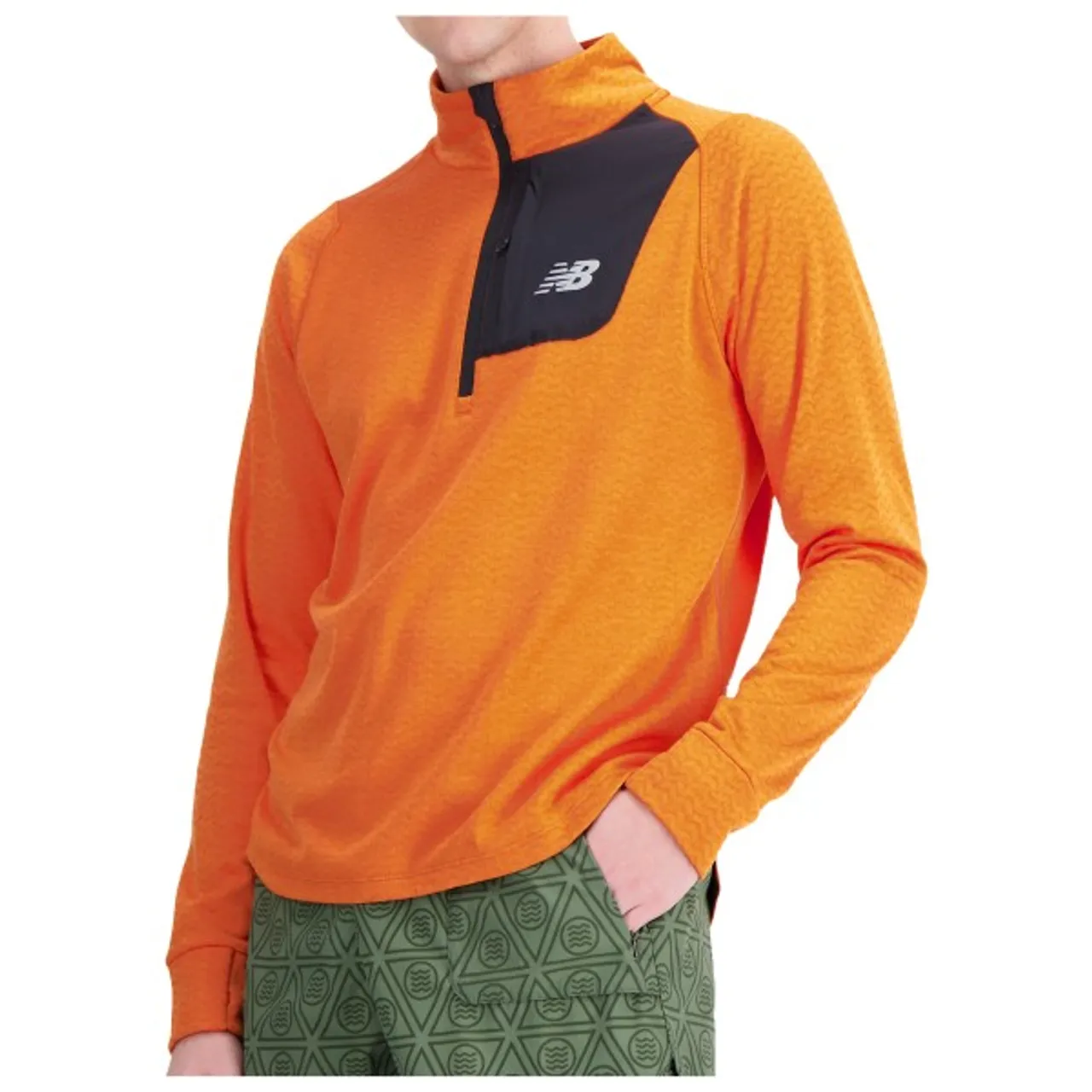 New Balance - NB Heat Grid Half Zip - Running shirt