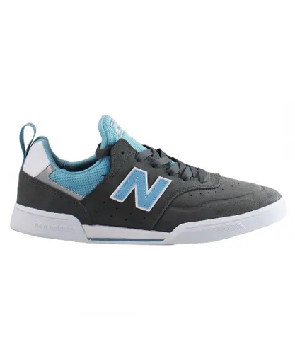 New Balance Numeric 228 Sport Grey Mens Trainers Leather