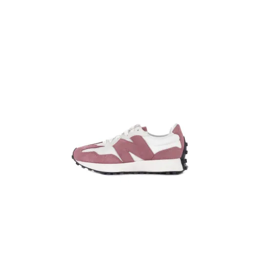 New Balance , Pink Leather Rubber Sole Sneakers ,Pink female, Sizes: