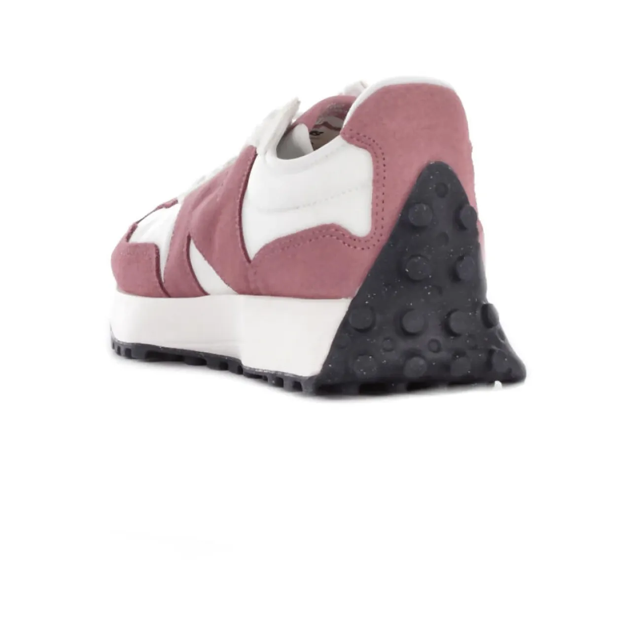 New Balance , Pink Leather Rubber Sole Sneakers ,Pink female, Sizes: