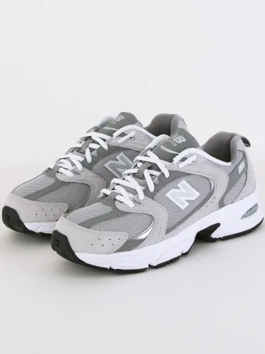 New Balance Raincloud With Shadow Grey And Silver Metallic 530 Shoes