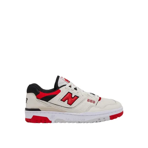 New Balance , Retro-inspired Leather Sneakers ,Beige male, Sizes: