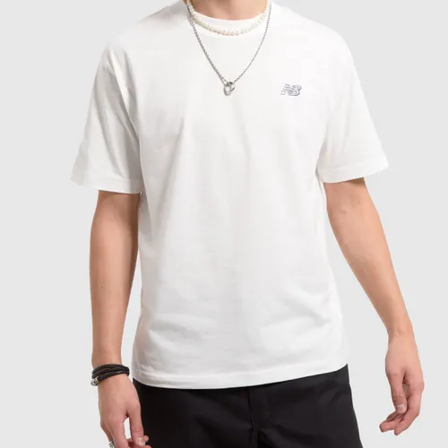 New Balance Small Logo T-shirt in White