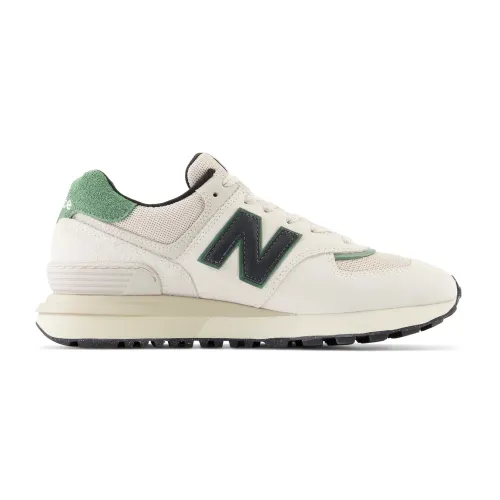 New Balance , Suede Leather Sneakers with Gum Sole ,White male, Sizes: