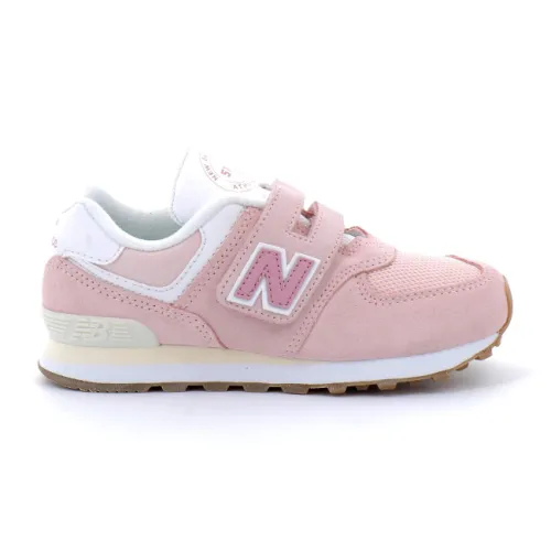 New Balance , Textile Sneakers for Girls ,Pink female, Sizes: