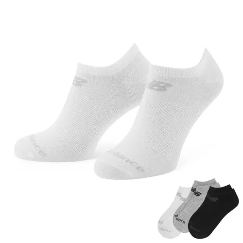 New Balance Unisex 3 Pack No Show Socks