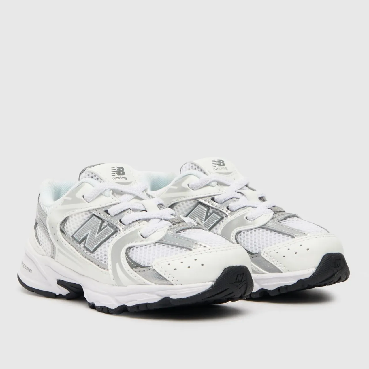 New Balance White 530 Toddler Trainers