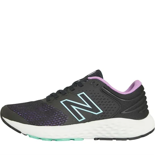 New Balance Womens 520 V7 Neutral Running Shoes Black/Mint/Lilac