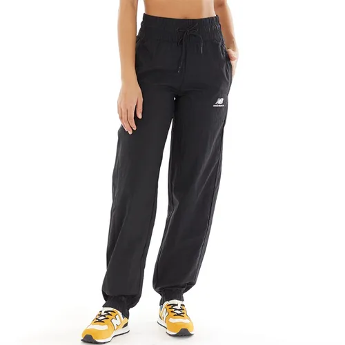 New Balance Womens Athletics Amplified Woven Pants Black