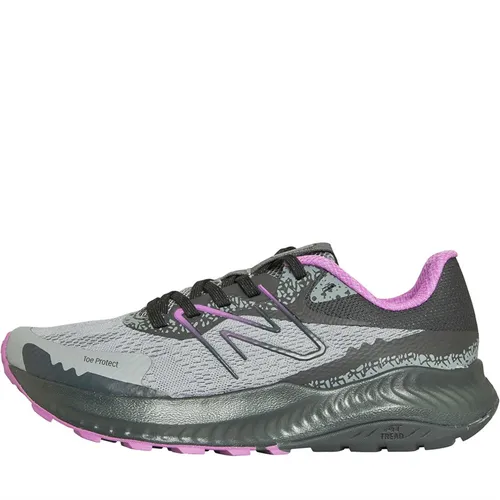 New Balance Womens Dynasoft Nitrel V5 Trail Running Shoes Slate Grey/Black/Purple