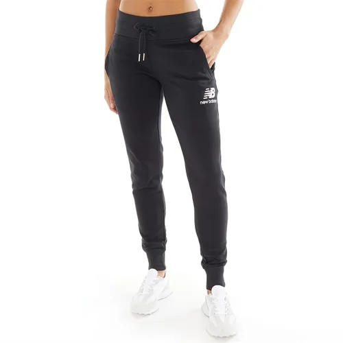 New Balance Womens Essentials French Terry Sweat Pants Black