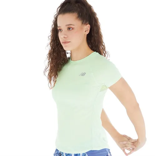New Balance Womens Impact Running T-Shirt Mint Green