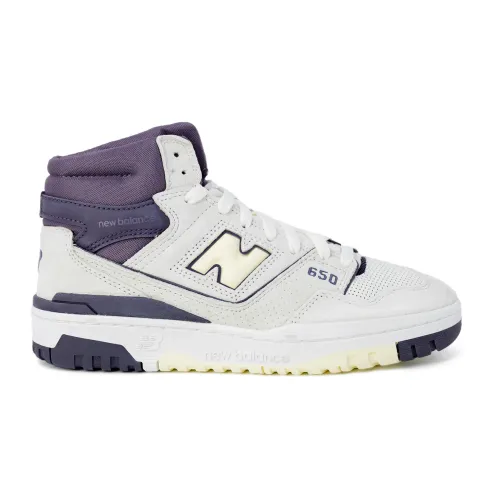 New Balance , Womens Leather Sneakers ,Purple female, Sizes: