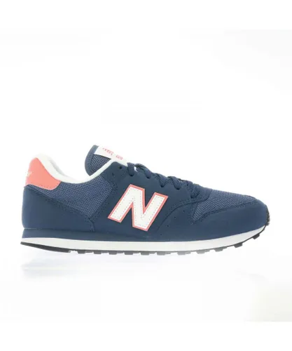 New Balance Womenss 500 Trainers in Navy